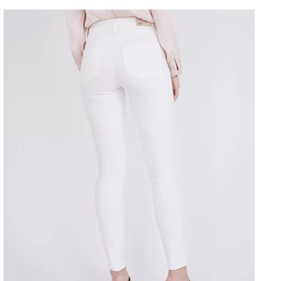 Paige Hoxton ankle jeans with Joxxi pockets in light Ecru - Picture 4 of 12